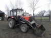 Lietots traktors Belarus MTZ 82 ar frontālo iekrāvēju 