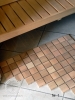 Saliekams koka paklājs "Step by Step", ražots Latvijā