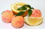 Vannas burbuļbumba &quot;Greipfrūtu&quot; / “Grapefruit” bath bubble-ball